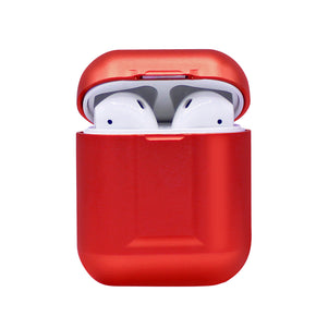 Red Metal AirPod Case