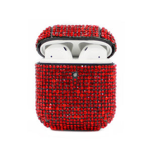 Red Rhinestone AirPod Case