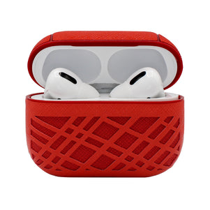 Red Weave AirPod Pro Case