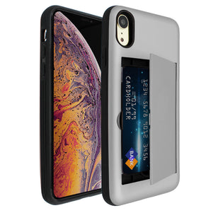 Silver Carta Case for iPhone XR