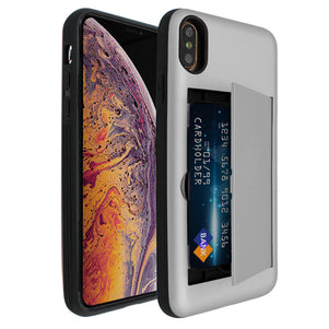 Silver Carta Case for iPhone X/XS