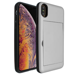 Silver Carta Case for iPhone X/XS