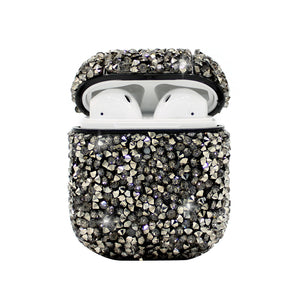 Silver Diamond Bling AirPod Case