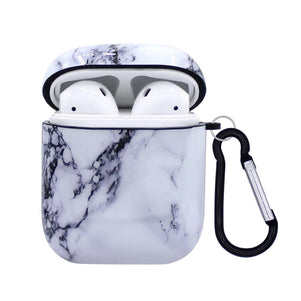 White Marble AirPod Case