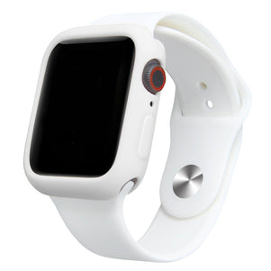 White iWatch Silicone Case 40mm