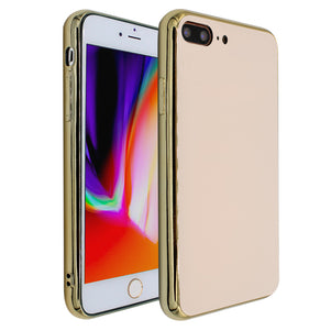 Gold Vetro Case for iPhone 7/8 Plus