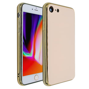 Gold Vetro Case for iPhone 7/8