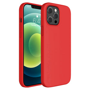 Hot Red Silicona Case for iPhone 12 Pro Max