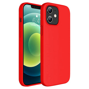 Red Silicona Case for iPhone 12 Mini