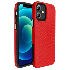 Red Ibrido Tri Case for iPhone 12 Mini