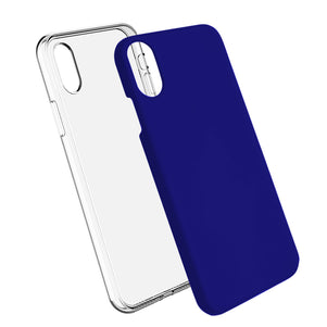 Blue Ibrido Case for iPhone XR