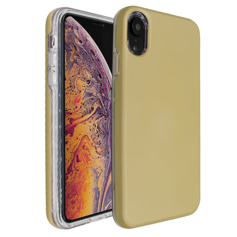 Gold Ibrido Case for iPhone XR