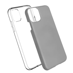 Silver Ibrido Case for iPhone 11