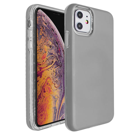 Silver Ibrido Case for iPhone 11