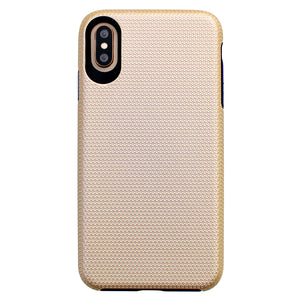 Gold Ibrido Tri Case for iPhone X/XS