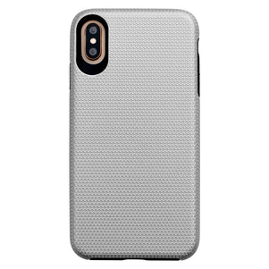 Silver Ibrido Tri Case for iPhone X/XS