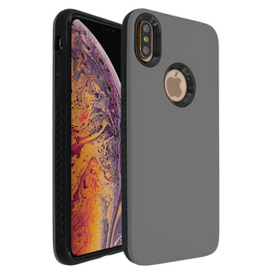 Grey Ibrido Skin Case for iPhone X/XS