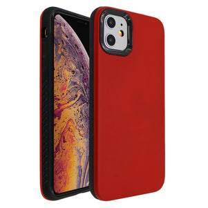 Dark Red Ibrido Skin Case for iPhone 11