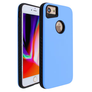 Light Blue Ibrido Skin Case for iPhone 7/8