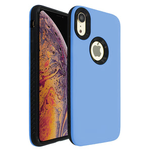 Light Blue Ibrido Skin Case for iPhone XR