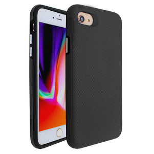 Black Ibrido Tri Case for iPhone 7/8