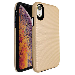 Gold Ibrido Tri Case for iPhone XR