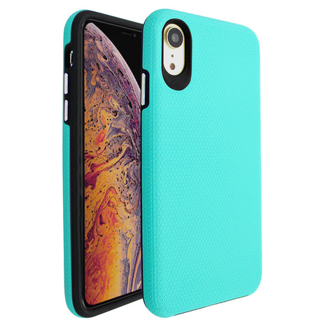 Mint Ibrido Tri Case for iPhone XR