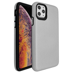 Silver Ibrido Tri Case for iPhone 11 Pro