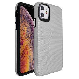 Silver Ibrido Tri Case for iPhone 11