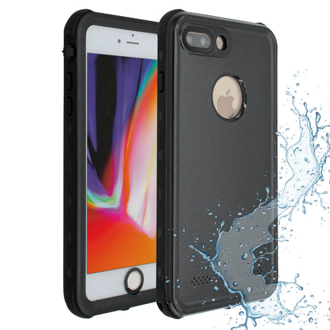 Black Prova Waterproof Case for iPhone 7/8 Plus