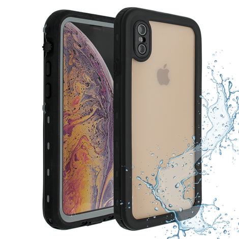 Black Prova Waterproof Case for iPhone X/XS