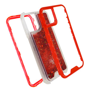 Red Liquido Case for iPhone 12 Pro Max