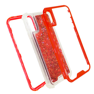 Red Liquido Case for iPhone XR