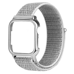 Seashell Nylon iWatch Band with Case 40mm