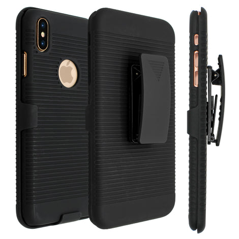 Black Holster Case for iPhone XS Max